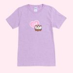 pusheen Pusheen Ice Cream Cake Unisex Tee